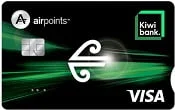 Kiwibank Air New Zealand Airpoints Platinum Visa Credit Card
