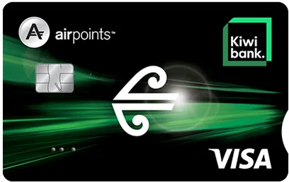 Air New Zealand Airpoints Low fee Visa Credit Card