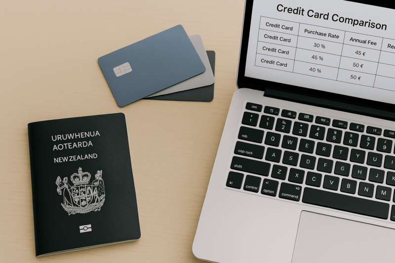 Credit Card comparison nz