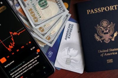 passport and credit card