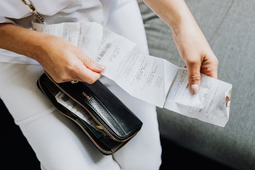 Shopping receipts in New Zealand